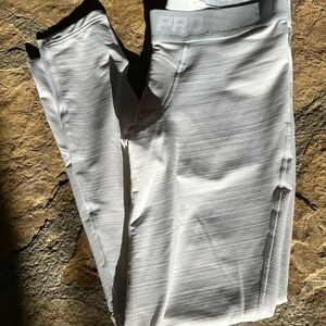 Nike Pro Compression Pants WhiteMens Size XL